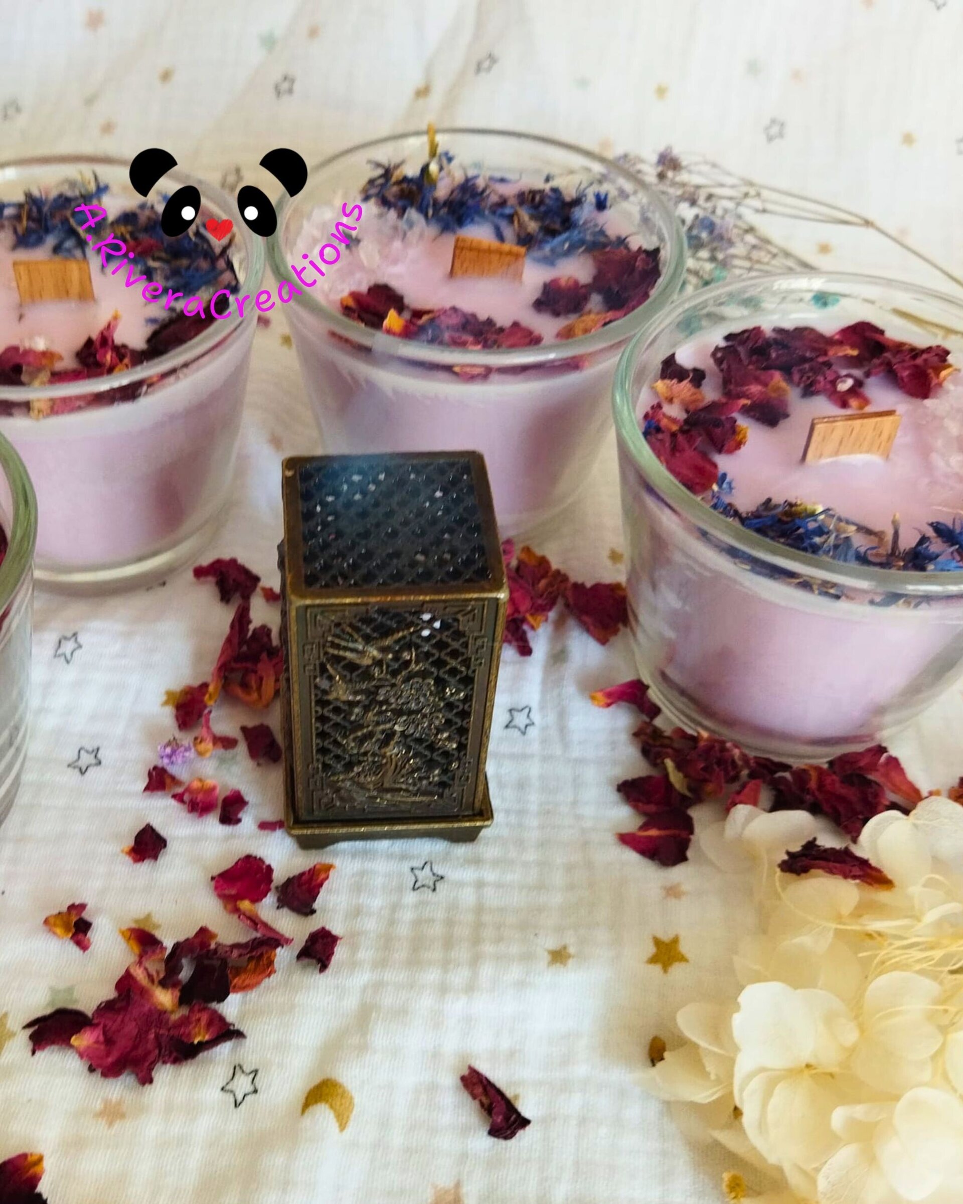 ✨Vela para Meditación y estudio  "Alma Violeta" – Serenidad y Claridad Mental - 9