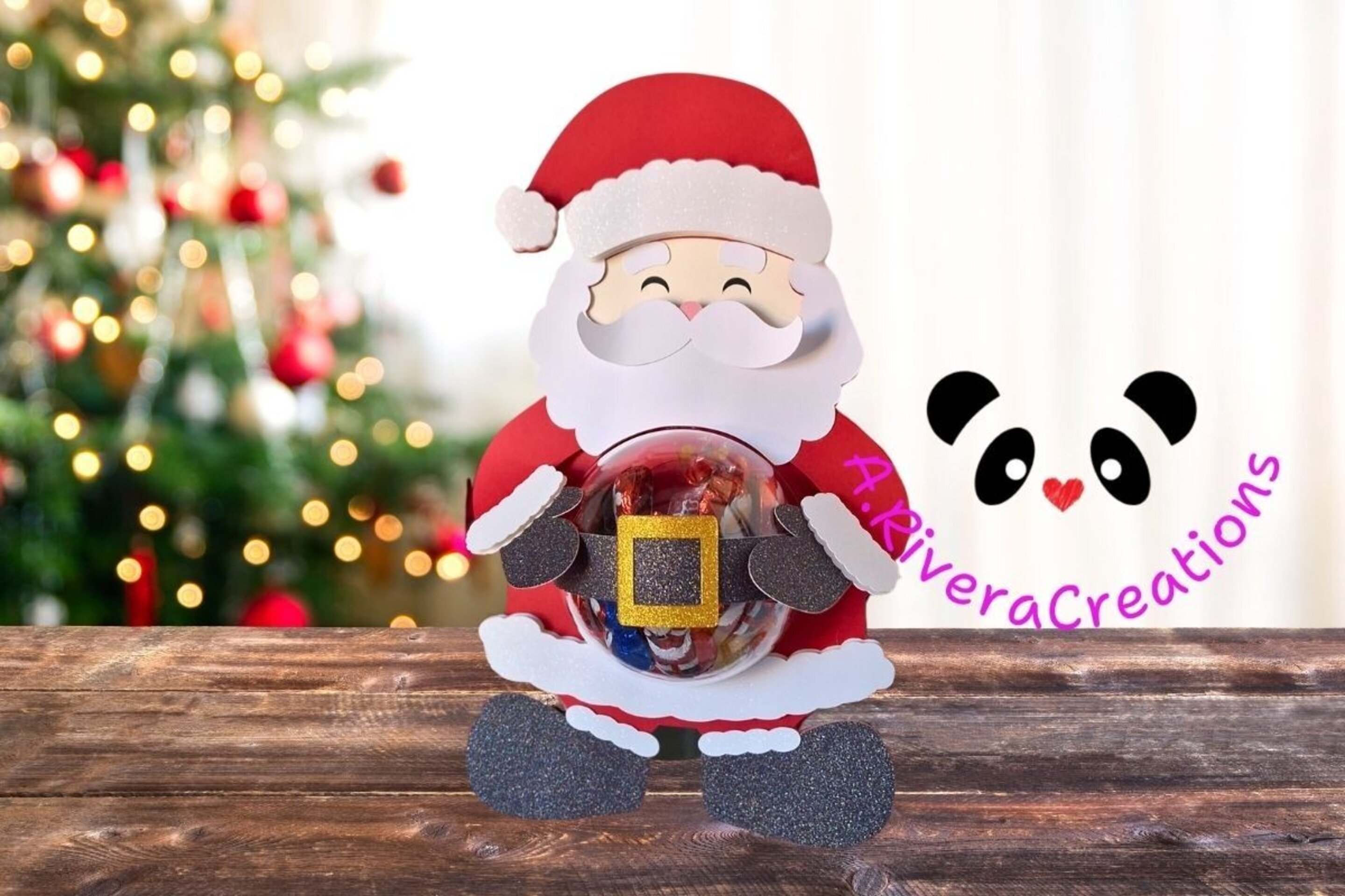 🎅🏼 PORTA CARAMELOS SANTA CLAUS🌟 - 1