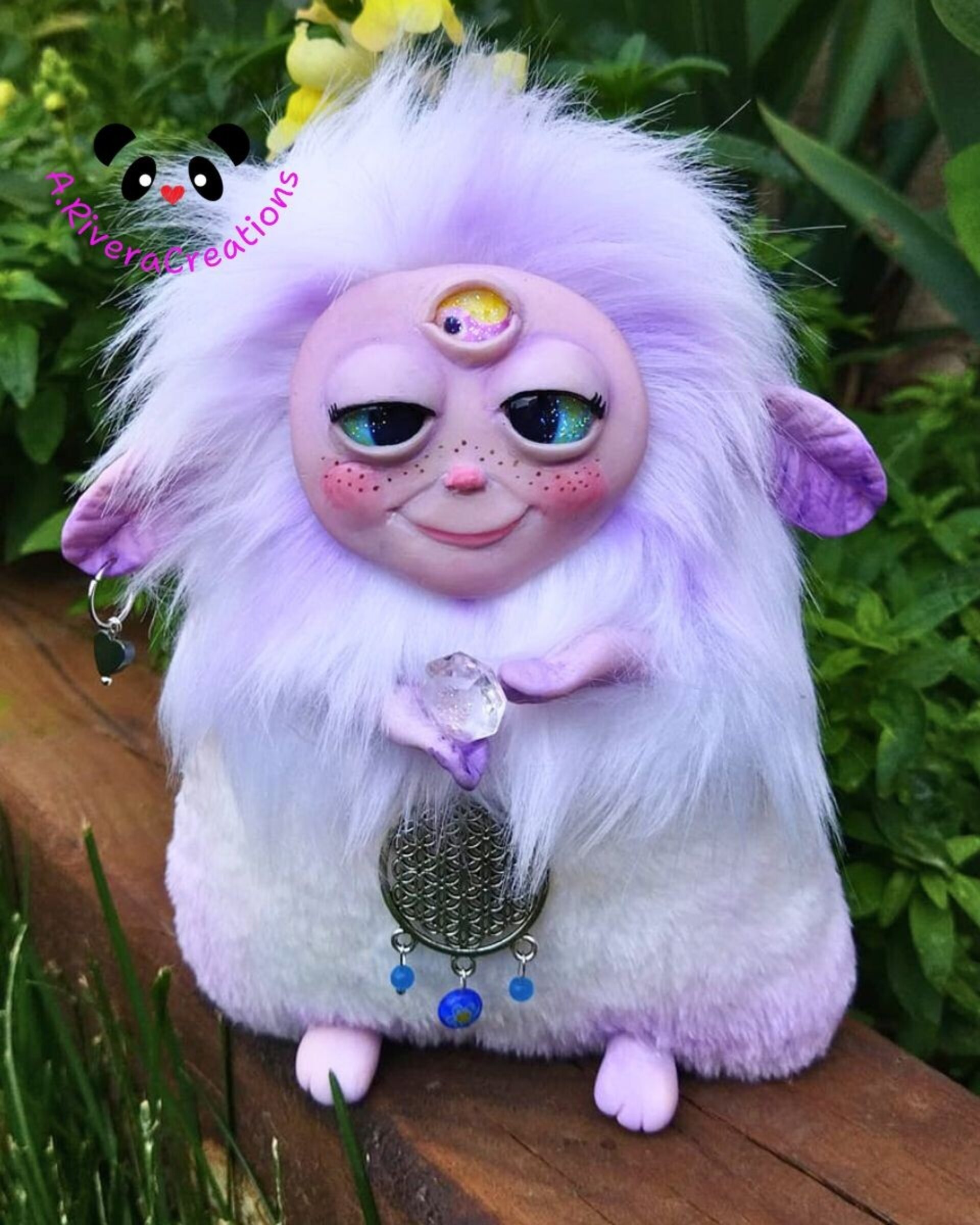 Muñeco Zen, duende zen, ooak doll - 5