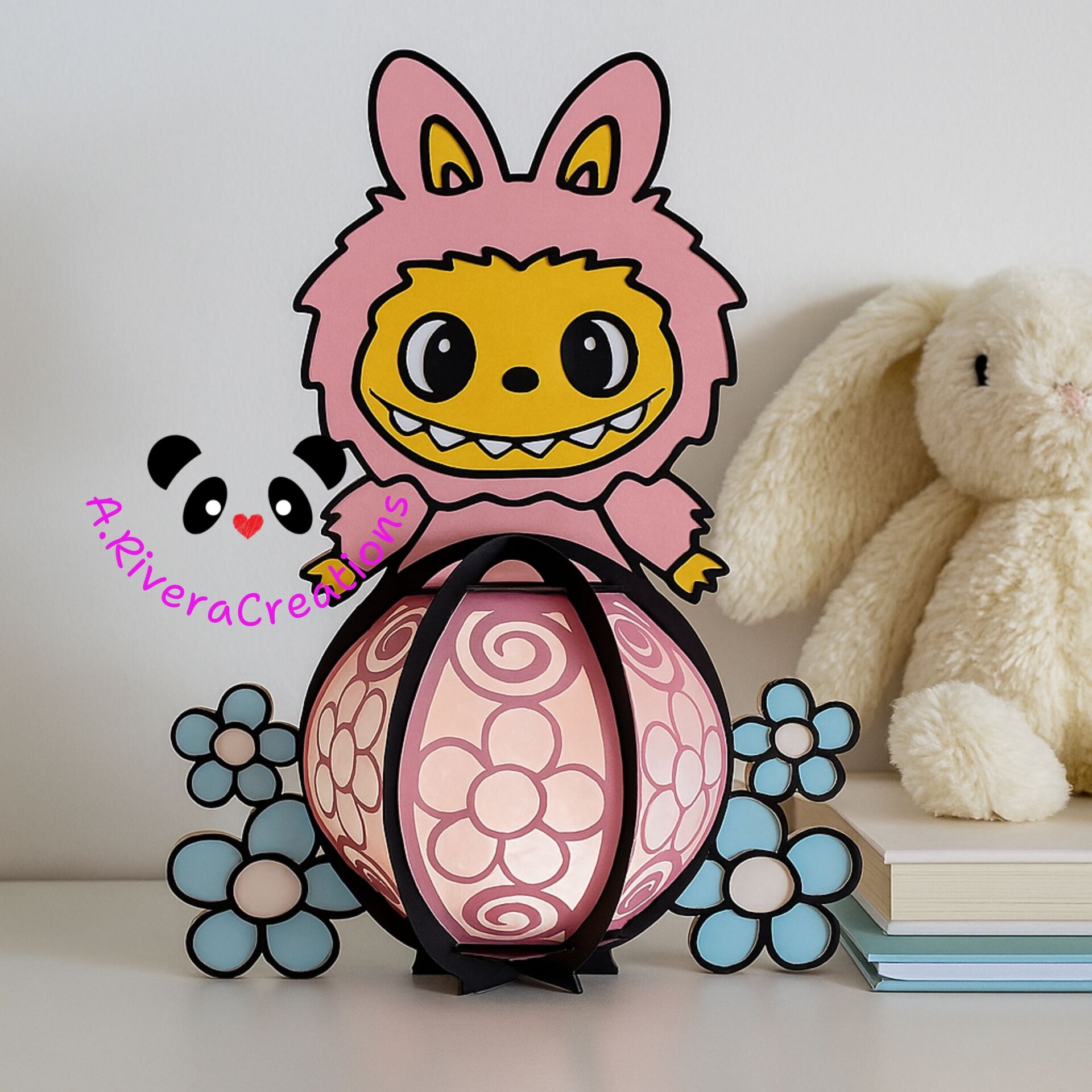 🌟 LÁMPARA LABUBU, decoración infantil, luces led - 2