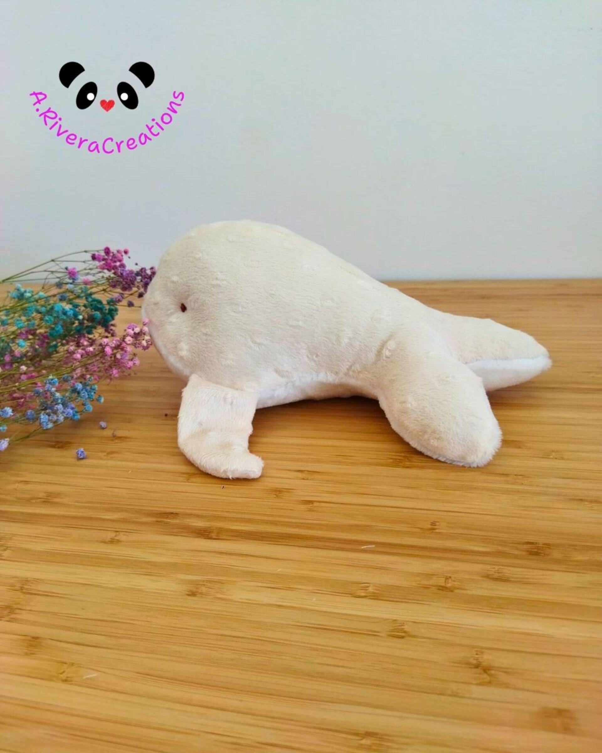 Ballena de peluche, baby shower, eco friendly - 3