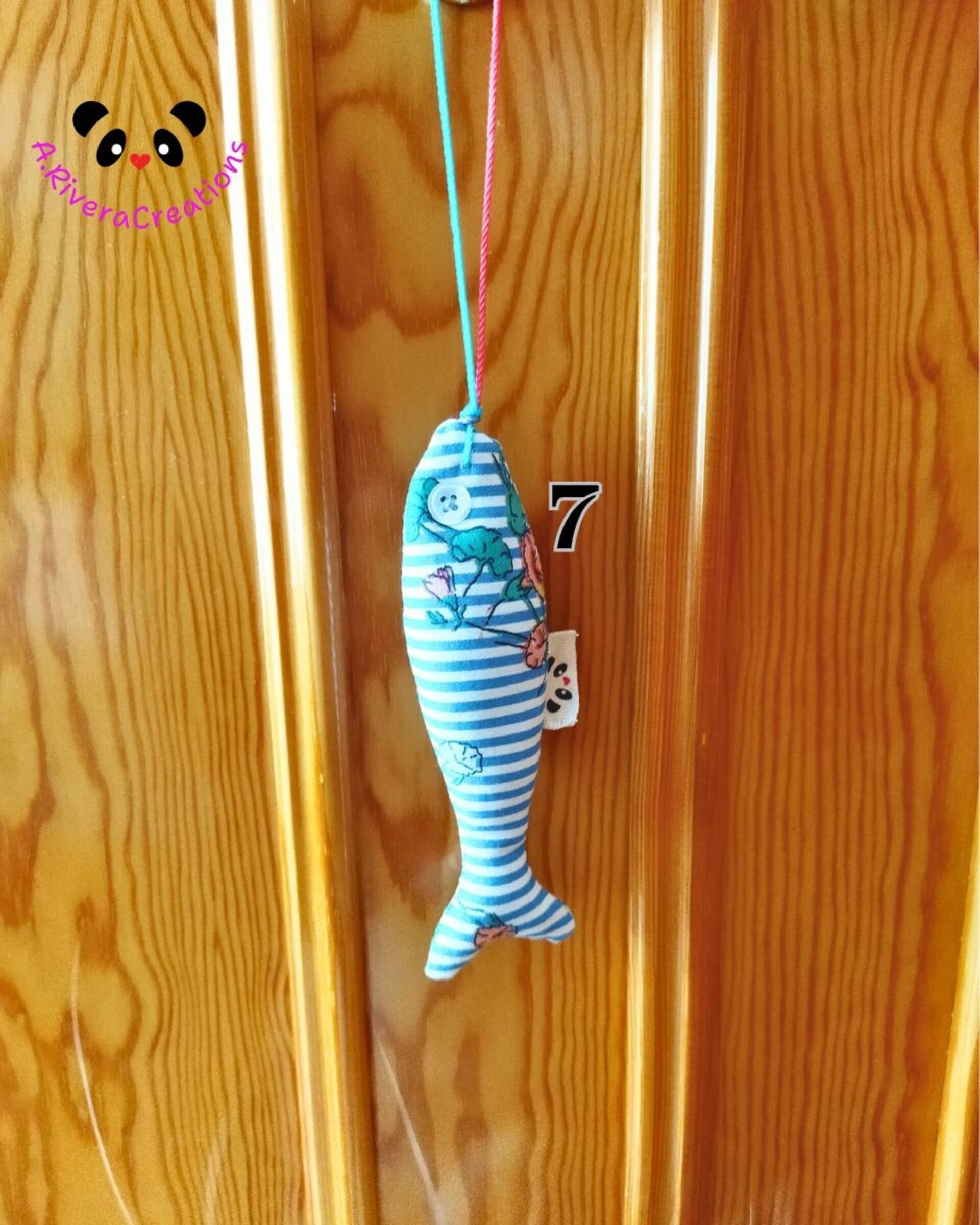 Encanto Marino Ecofriendly: Peces de Tela Hechos a Mano Llaveros Únicos y Deco - 10