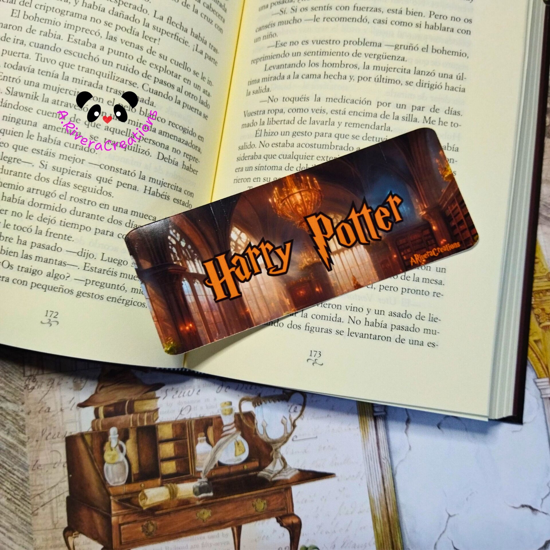 VELA HARRY POTTER, VELA DEL GRAN SALÓN, CERA DE SOJA ECO - 4