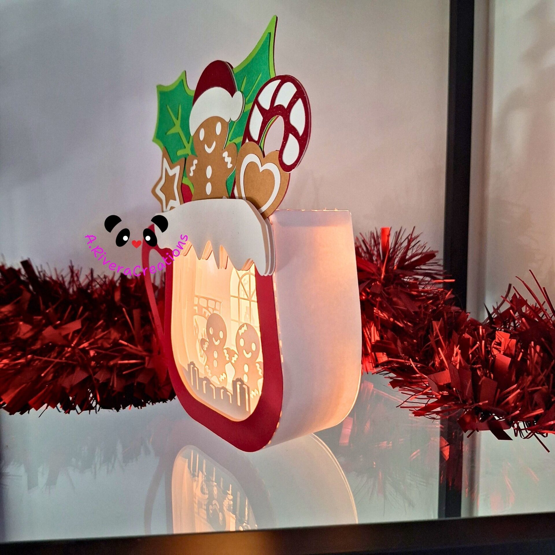 🌟 SHADOW BOX DECORACIÓN NAVIDEÑA🎄 - 3
