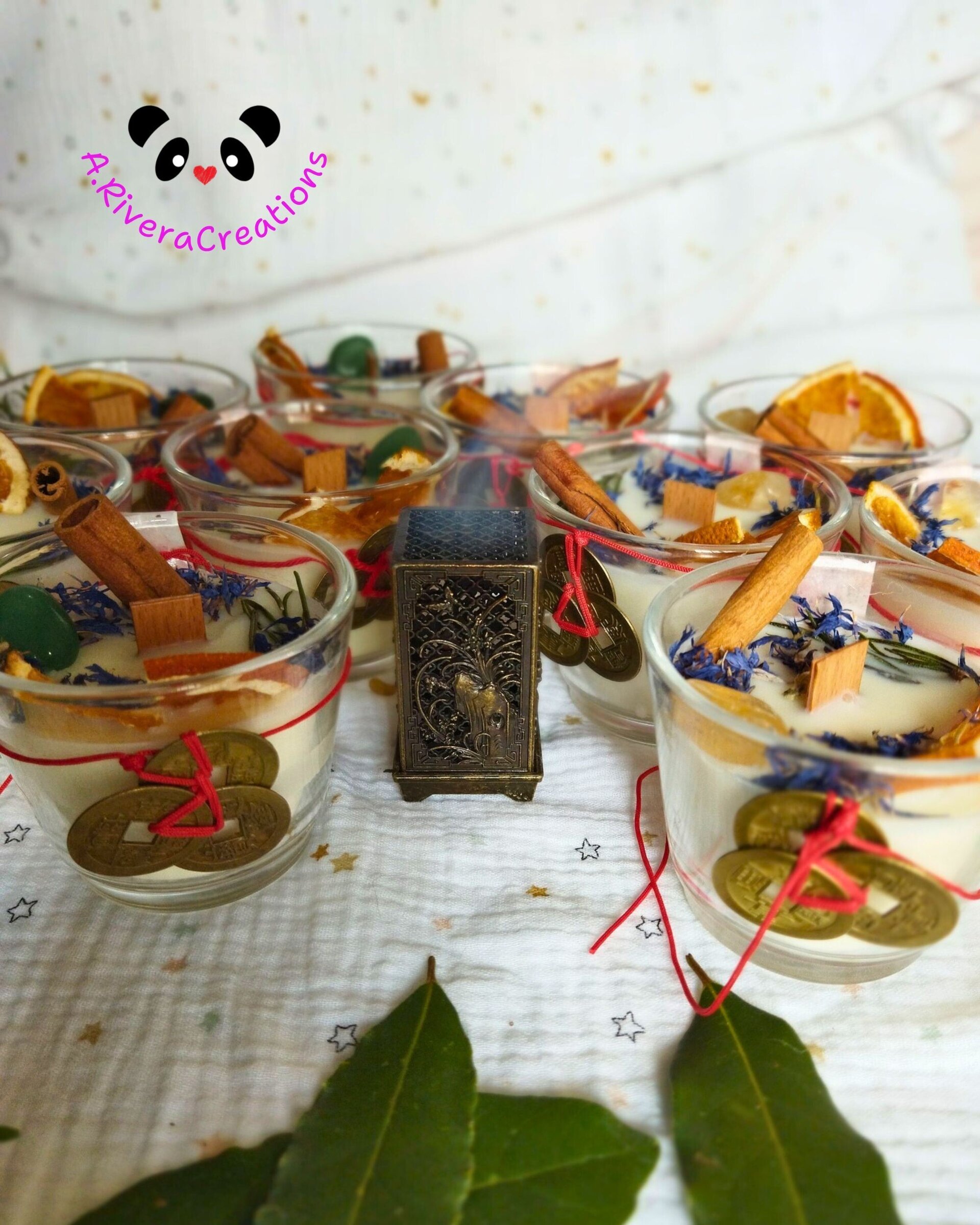 ✨ Vela Llama de Prosperidad – Ritual de Abundancia- CERA DE SOJA - 8