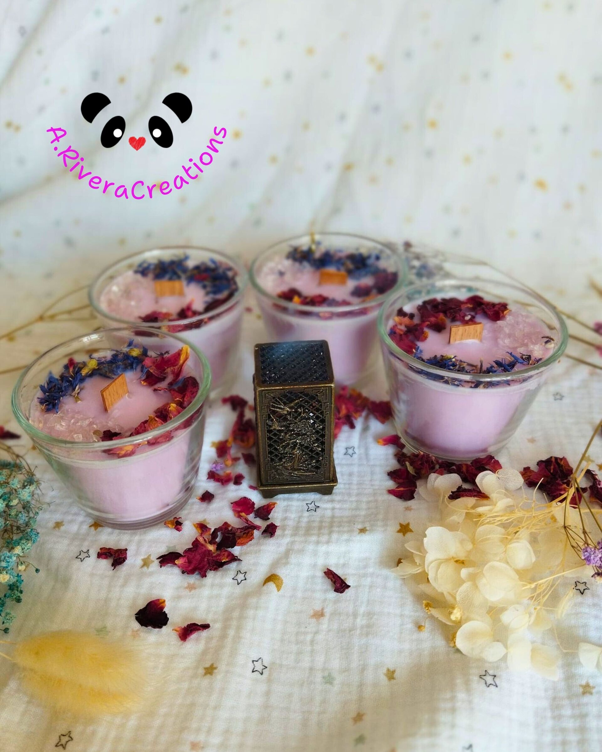 ✨Vela para Meditación y estudio  "Alma Violeta" – Serenidad y Claridad Mental - 11
