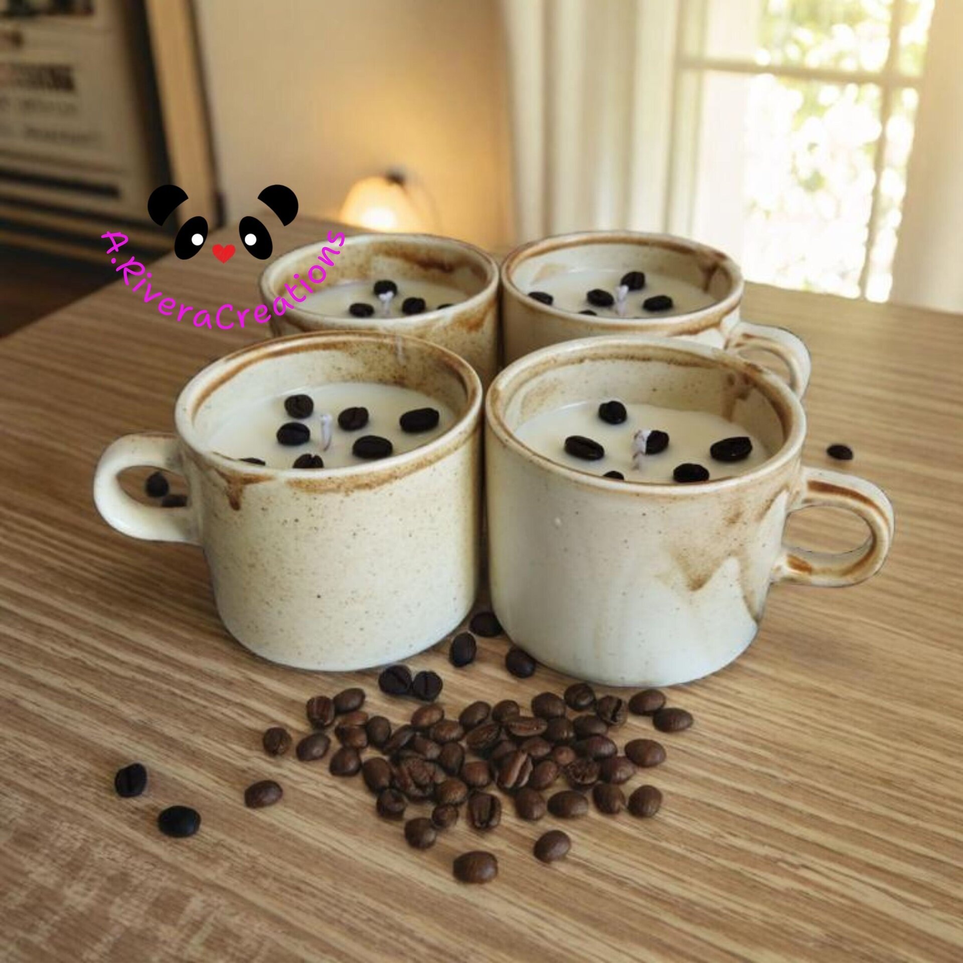 VELA ARTESANAL SUSURROS DE CAFÉ, VELA DE CERA DE SOJA. Edición limitada - 2