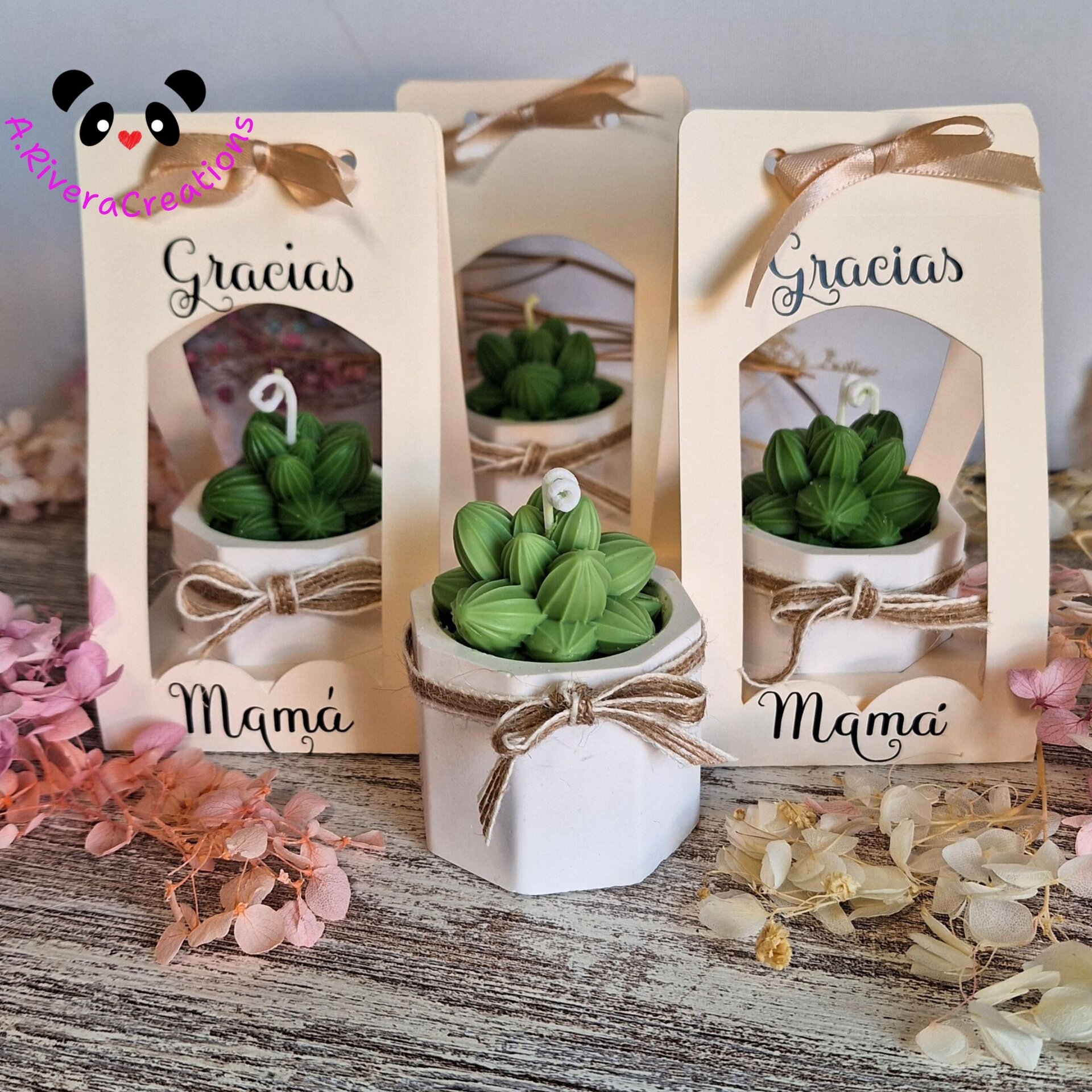🌿 VELA EDICIÓN LIMITADA DÍA DE LA MADRE CON CERA DE SOJA ECOLÓGICA - 7