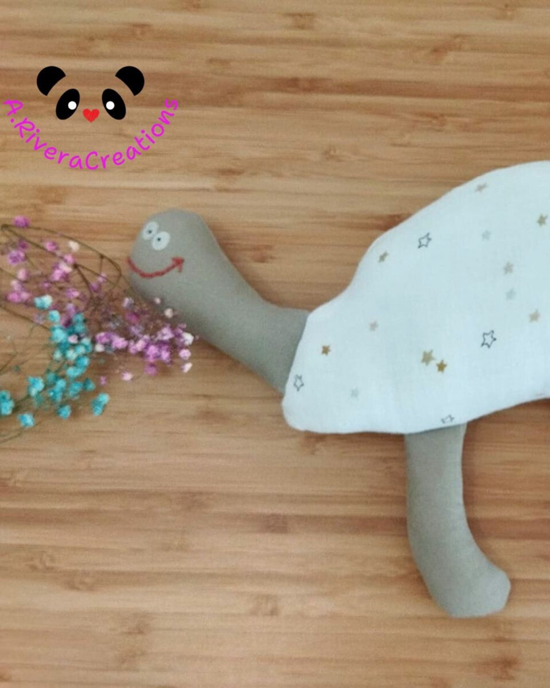 Tortuga peluche, peluche artesanal, hecho a mano Ecofriendly - 2