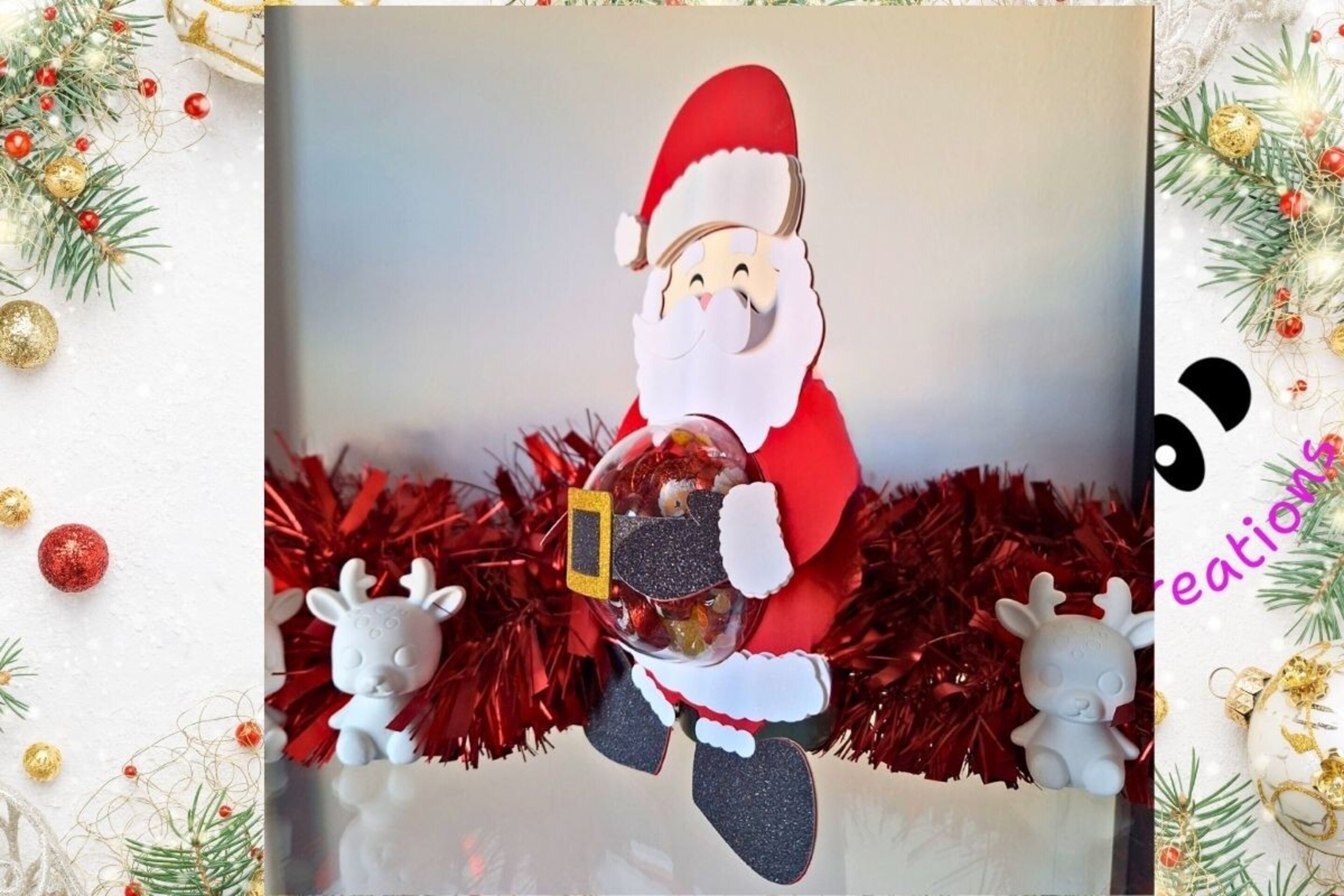 🎅🏼 PORTA CARAMELOS SANTA CLAUS🌟 - 3