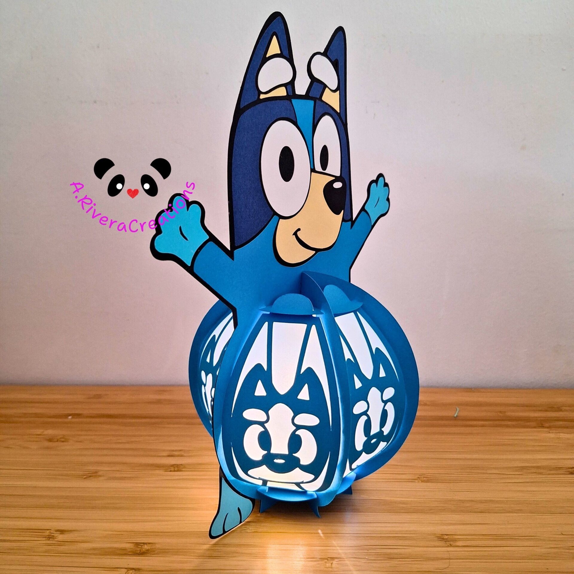LÁMPARA BLUEY, DECORACIÓN INFANTIL - 2