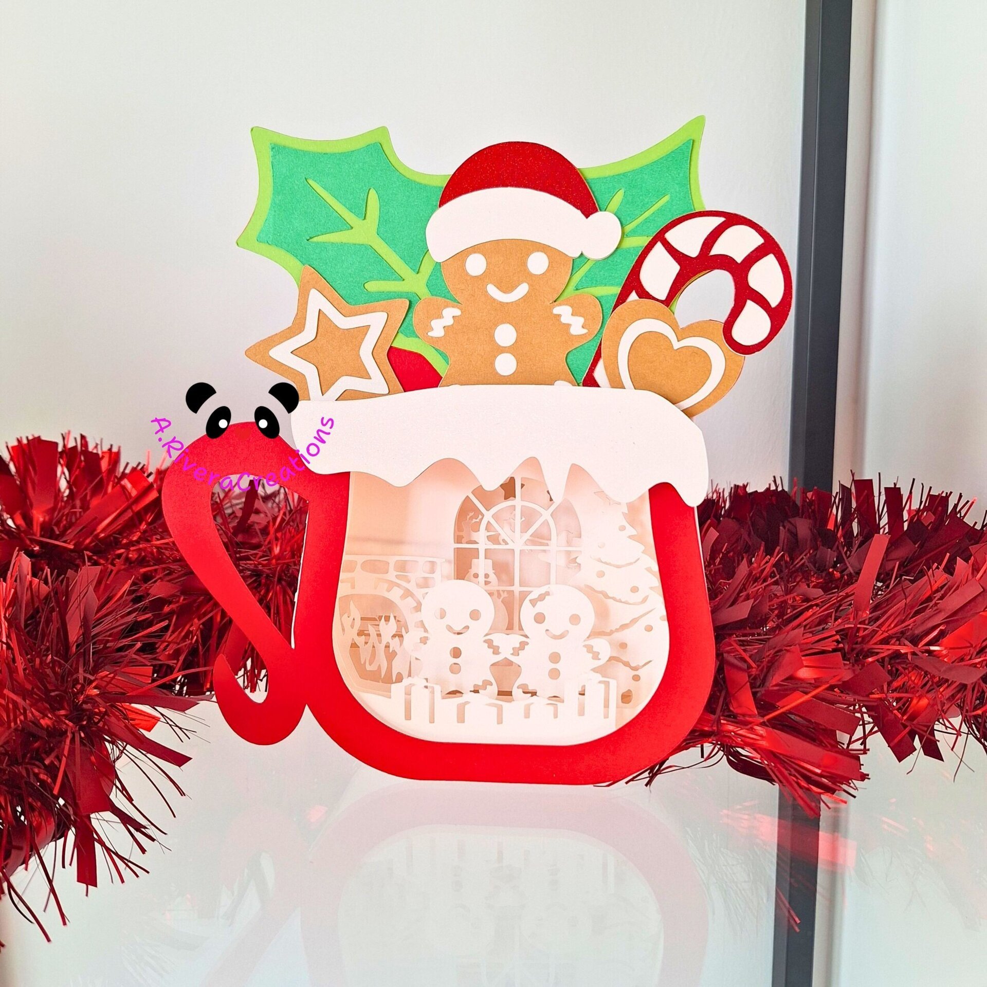 🌟 SHADOW BOX DECORACIÓN NAVIDEÑA🎄 - 2