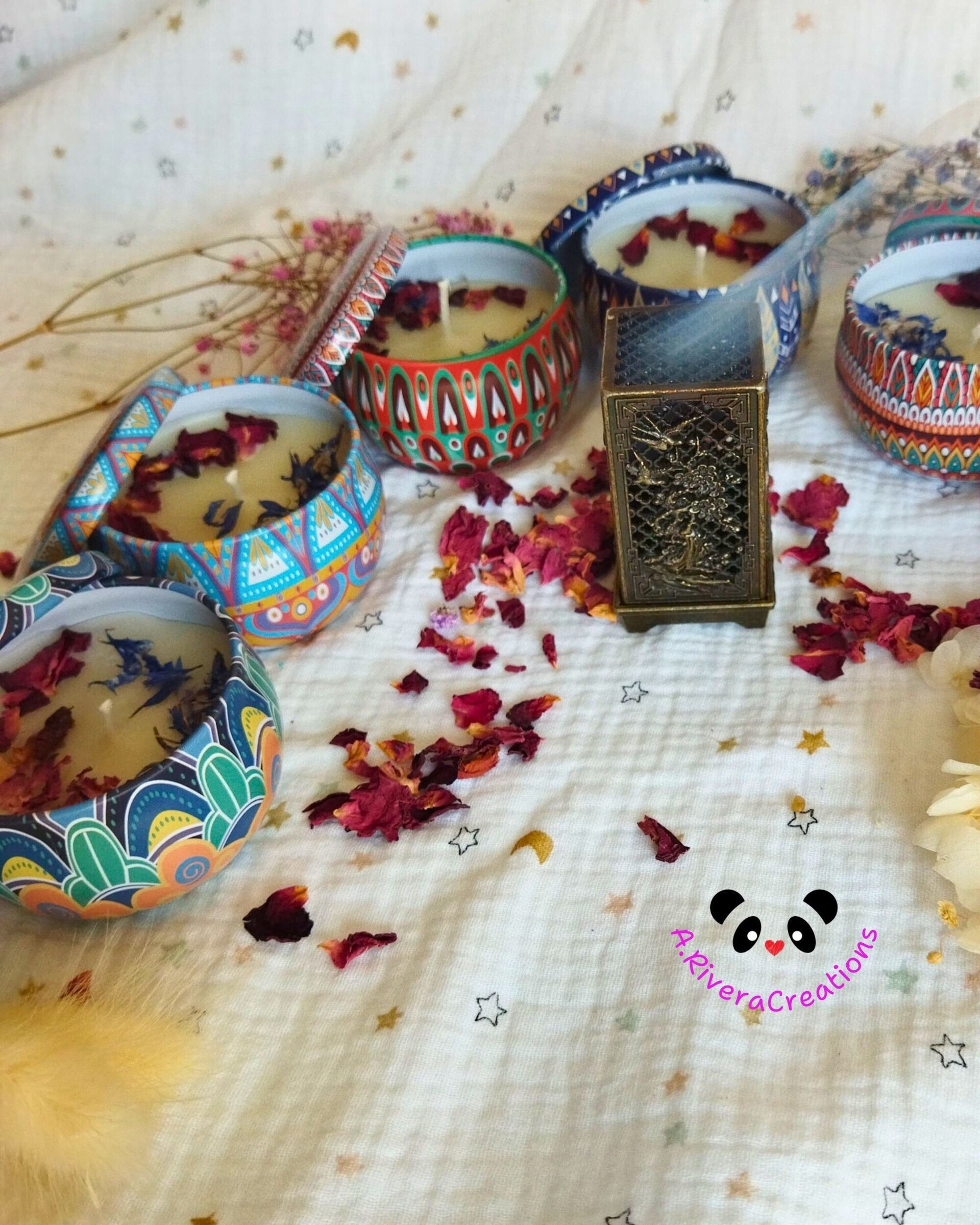 ✨ Flor de Ensueño – Vela Artesanal de Soja - 9