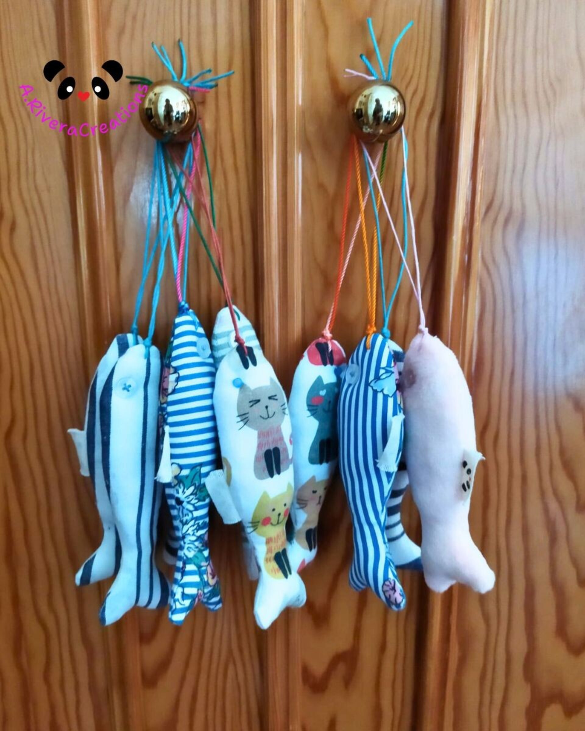 Encanto Marino Ecofriendly: Peces de Tela Hechos a Mano Llaveros Únicos y Deco - 5