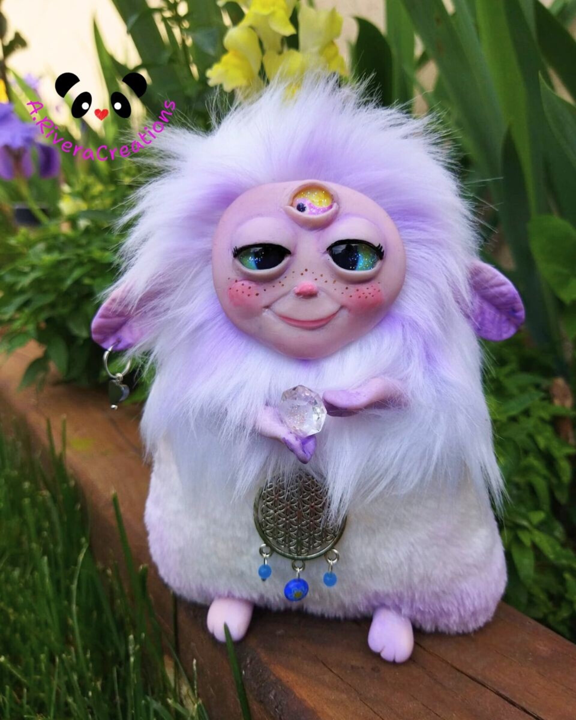 Muñeco Zen, duende zen, ooak doll - 7